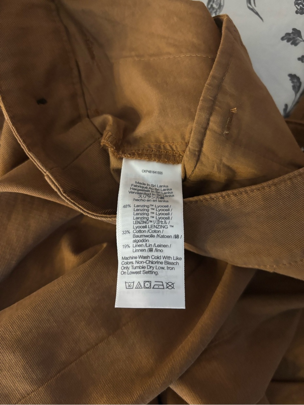 Madewell The Harlow Wide-Leg Pant in Acorn - Picture 13 of 15
